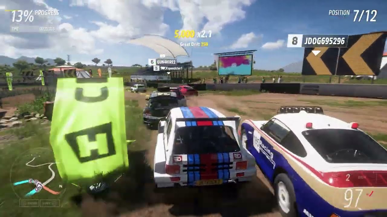Forza Horizon 5 - MG METRO GR4 | MIXED SURFACE UNBEATABLE AI Racing Gameplay!