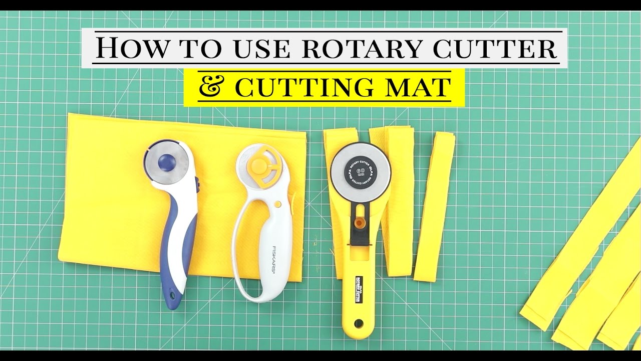 Class 44: How to use Rotary cutter and Self healing Cutting mat 