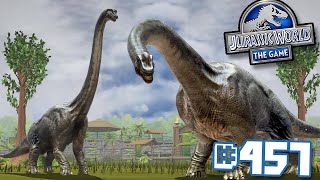 BRACHIOSAURUS IS FINALLY IN THE GAME!!! || Jurassic World - The Game - Ep 457 HD