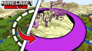 I Transformed the OVERWORLD into the END in Minecraft Hardcore