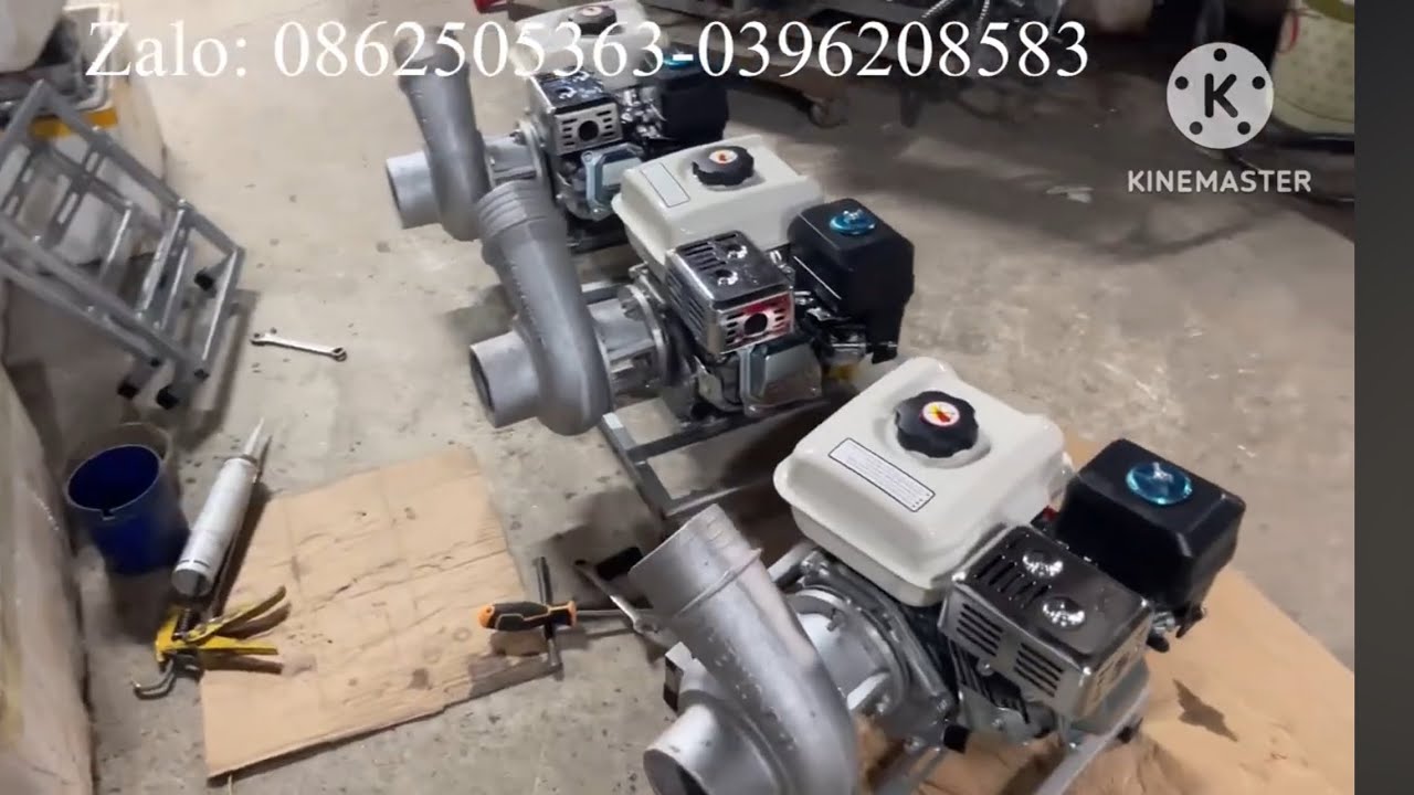 Cách chuyển đổi đầu bơm 90 & 110 cho các loại máy xăng ; 0862505363-0396208583