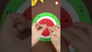 Celebrity Watermelon Clock #colored #handmade #paper #gift #shorts Profile