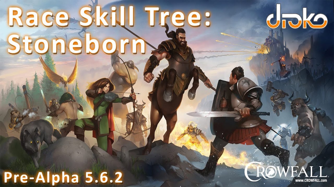 Crowfall - Race Skill Tree: Stoneborn