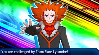 Pokemon: Prismatic Moon Vs Team Flare Leader Lysandre