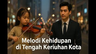 Melodi Penyelamat : Gadis 5 Tahun Bermain Biola di Jalan, Mengetuk Hati Miliarder