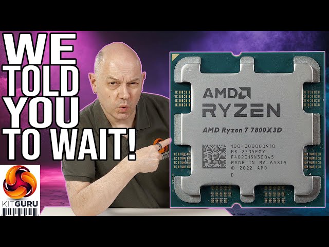 AMD Ryzen 7 7800X3D Review - The Best Gaming CPU - Unboxing & Photos