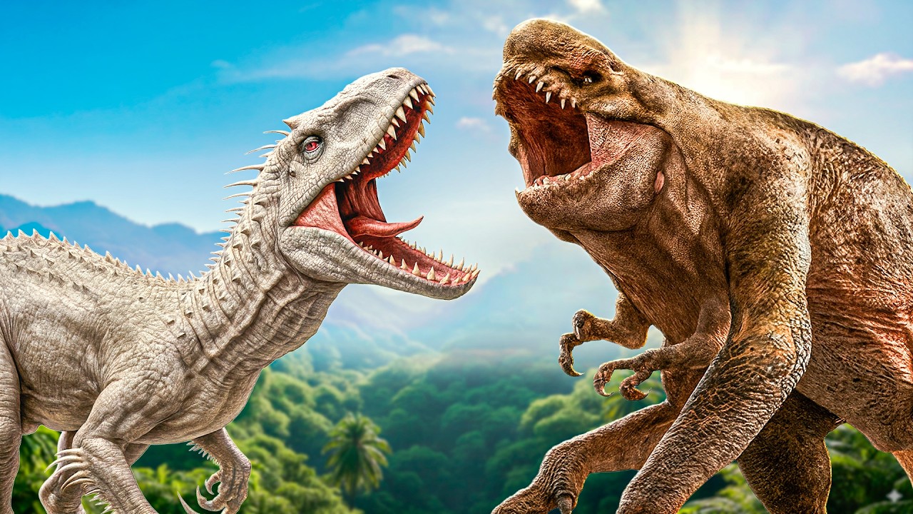 Distortus vs Indominus ¿Cuál es el Dinosaurio más Fuerte?