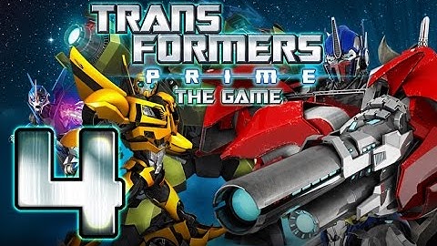 Transformers Prime Walkthrough Part 4 No Commentary (WiiU, Wii) - Bumblebee Mission 4
