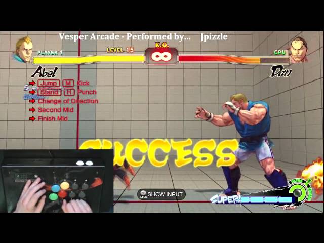 PS3) Ultra Street Fighter 4 - 100 - Abel - Lv Hardest