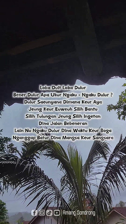 Story Sunda || Bener Dulur Apa Kur Ngaku