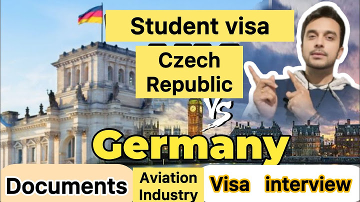 Germany Study visa | Germany Aviation industry Schengen Visa Process