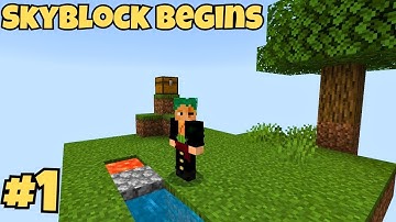 Epic Skyblock Survival Begins! | Episode 1 | Minecraft Lifeboat (Bedrock)