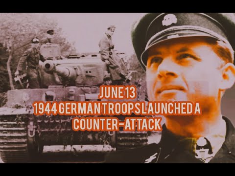 #history   June 13. 1944 German troops launched a counter-attackon Corentin, France #worldwar2