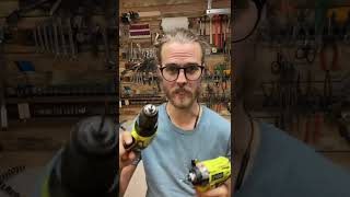 The difference between a drill and an impact driver