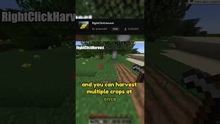 Harvest crops Faster with this Mod for Minecraft
