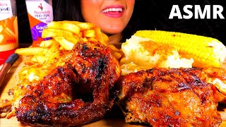 ASMR NANDOS MUKBANG, PERI PERI CHICKEN & CHIPS, EATING SOUNDS (UK MUKBANG)