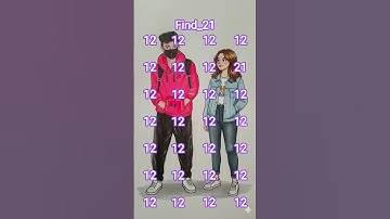 find the odd number of 21 #maths #mathstricks #puzzle #iqtest #education