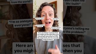 5 bizarre (but normal) phases of people-pleasing recovery. #boundaries