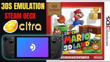3ds Citra Emulation on Steam Deck Best Settings for Performance Lag and Stutters