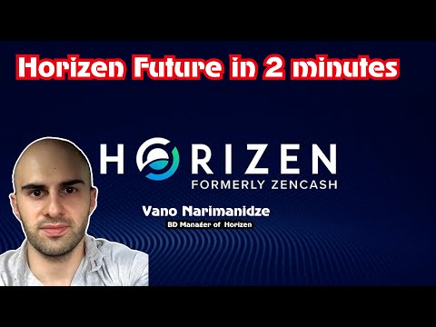 Vano Narimanidze about Horizen in 2 minutes , Horizen 100x project?