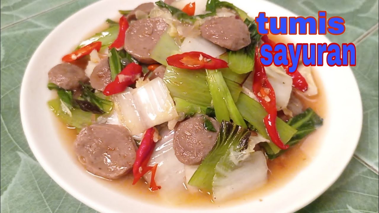 Jangan bingung !! Punya sayuran sisa di kulkas  dimasak seperti  ini saja sederhana enak banget