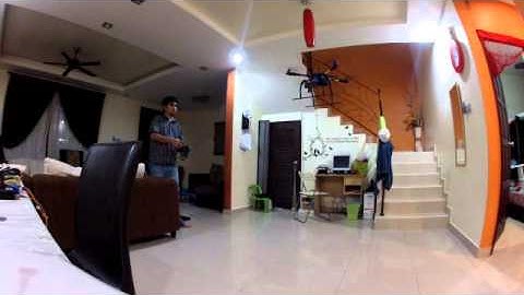 Arducopter 2.9.1 Indoor Test . Alt hold
