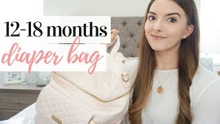 WHAT'S IN MY DIAPER BAG 2019 | TODDLER EDITION | 12 - 18 MONTH BABY ESSENTIALS