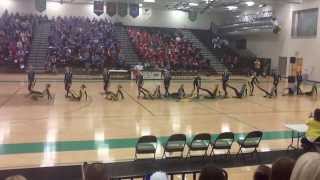 St. Cloud Cathedral Dance Sections 2014 - High Kick