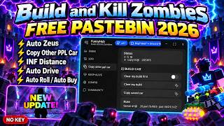 Build and Kill Zombies Script UPDATE v3 — Auto Zeus (FREE PASTEBIN 2026)