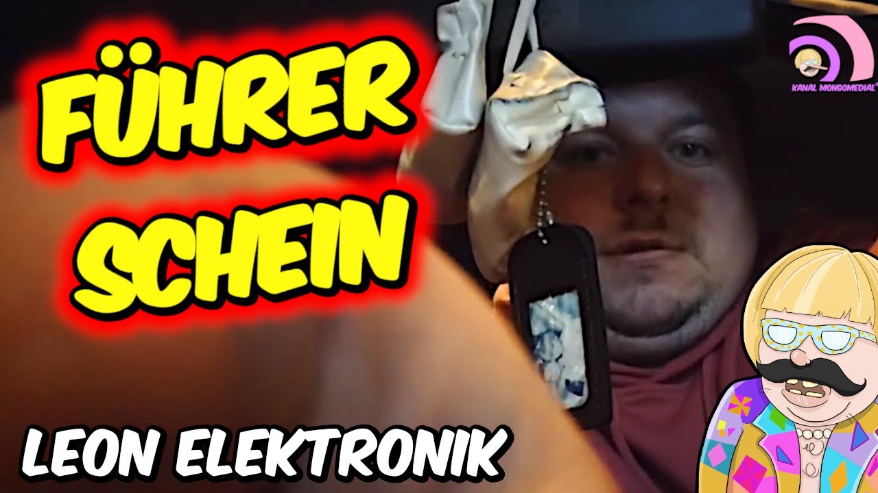 Leon Elektronik: Führerscheinfantasie und Bekki-Hochtzeit steht! |Kanal Mongomedial
