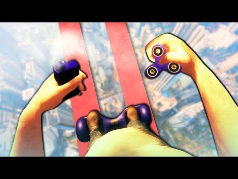 ЛУЧШАЯ ИГРА 3 В 1! СПИННЕР, ВЕЙП И ГИРОСКУТЕР! - Fidget Spinner Simulator - СИМУЛЯТОР ТРЕША