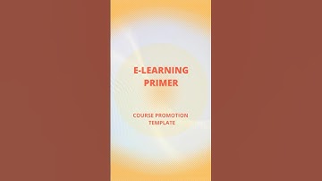 E-learning Course Intro Animation Template