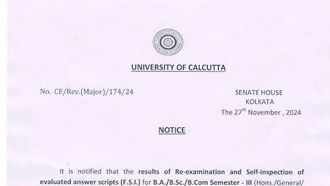 3RD SEM REVIEW RESULT 2024 CU || CU REVIEW FSI RESULT 2024 || 3RD SEM REVIEW RESULT 2024