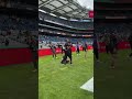 Justin Jefferson getting ready for Steelers in Dublin 🏈