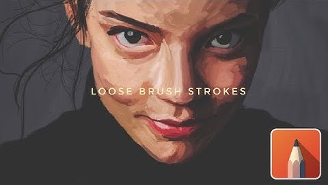 Digital Painting Time Lapse #08 | Loose Brush Strokes Technique using AutoDesk SketchBook