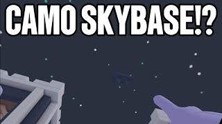 How long can i survive on a CAMO SKYBASE in Yeeps!?