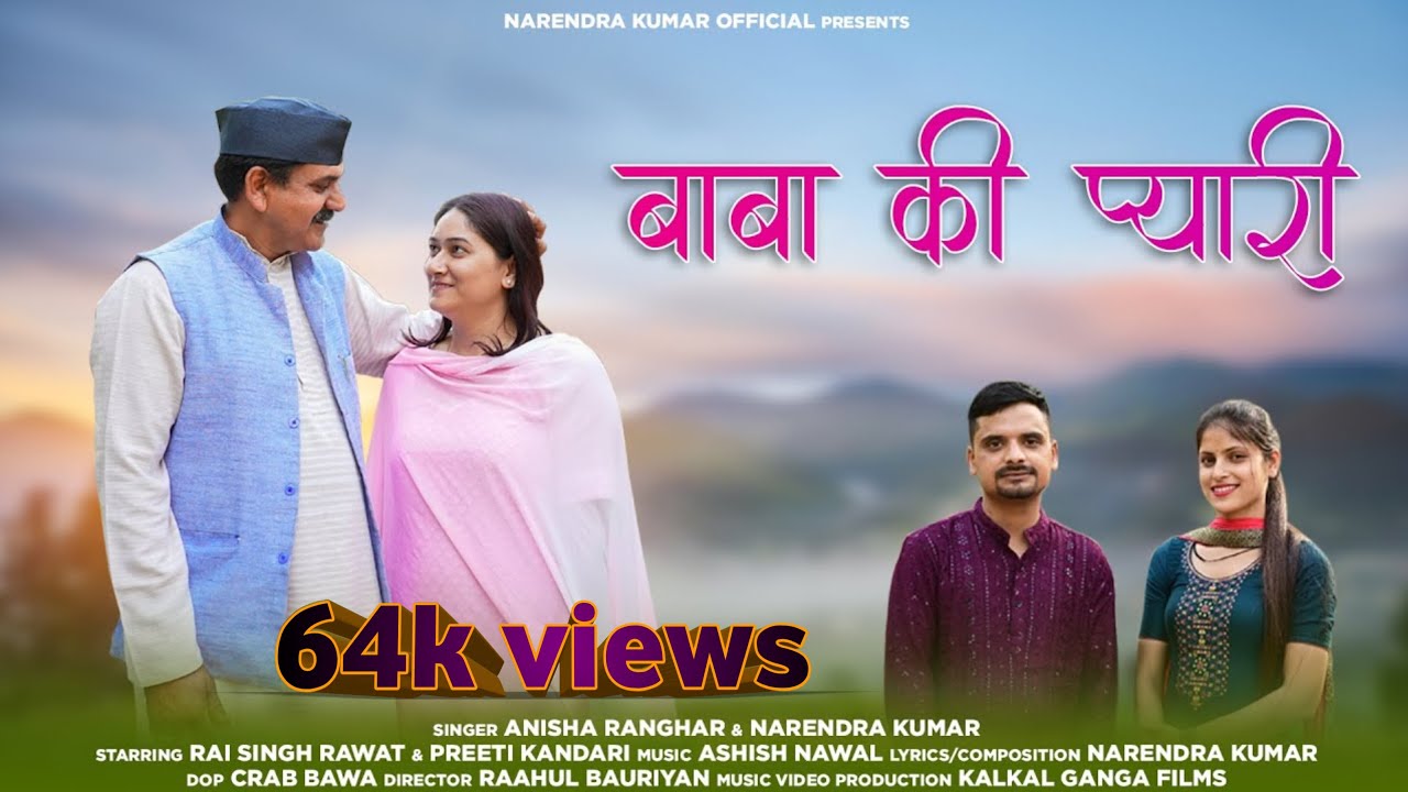 BABA KI PYARI | ANISHA RANGHAR | NARENDRA KUMAR | NEW GARHWALI SONG ...