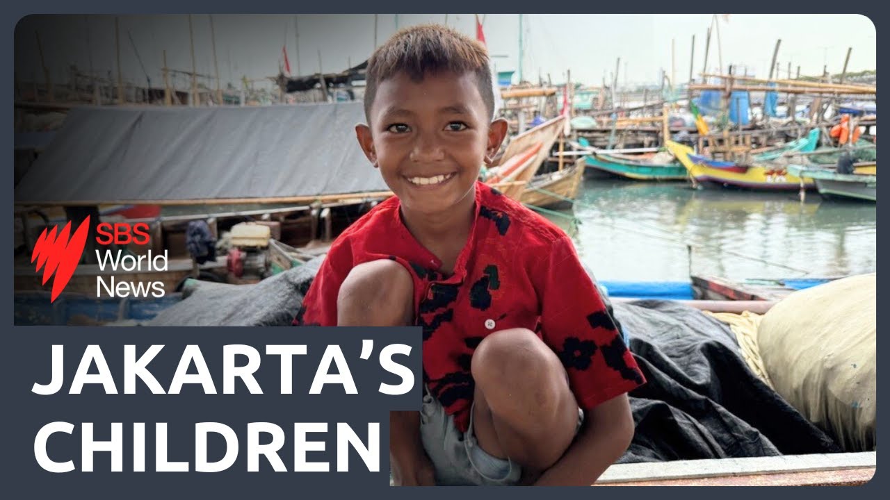 Climate change forcing children out of school in Jakarta, Indonesia