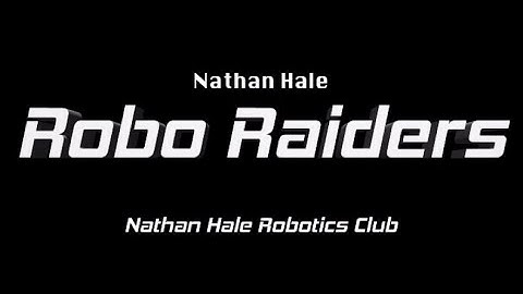 Nathan Hale Robotics Club | 2019-2020 Promotional video