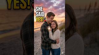 She said yes #shortvideo #viralvideo #america #fiancée #viralvideo #viral #reel