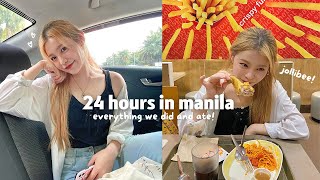 24 hours in MANILA ?? chinatown eats, sm mall of asia, gerry’s grill, halo-halo + jollibee! 