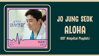 [LIRIK] Jo Jung Seok - ALOHA   Terjemahan Indonesia (OST Hospital Playlist)