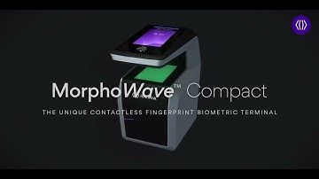 MorphoWave Compact by IDEMIA  Contactless fingerprint