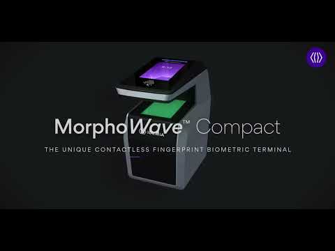 MorphoWave Compact by IDEMIA  Contactless fingerprint