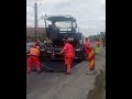 🟠Continuăm reparațiile pe DN13, între Sighișoara și Târgu Mureș.