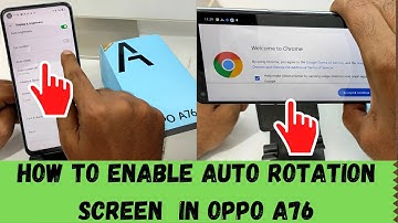 How to Enable Auto Rotate Screen in OPPO A76,A96| How to Enable Auto-rotate Screen on OPPO A76