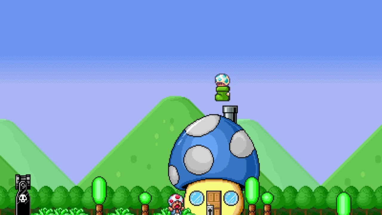 Super Mario Bros. X (SMBX) playthrough - The Invasion 2