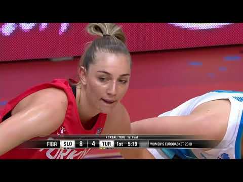 FIBA Kadınlar EuroBasket 2019 | Türkiye 55 - 62 Slovenya