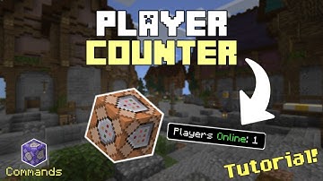 Player Counter Minecraft Bedrock