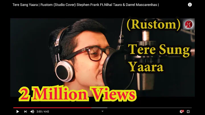 Tere Sang Yaara | Rustom (Studio Cover) Stephen Fr...